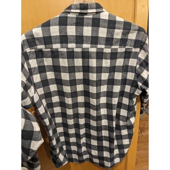 VINTAGE 80s Royal Choice Long Sleeve Button Shirt Adult XL Mens Plaid - Picture 2 of 3